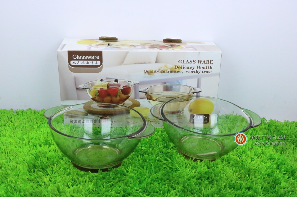 双耳碗两件套微波炉适用